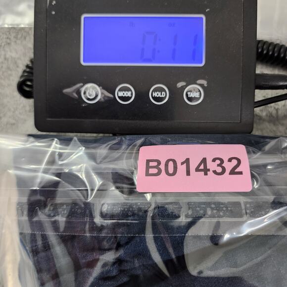 Daily Ritual Pants Womens 12 Blue Linen Pull On Wide Leg Crop Culotte Lagenlook - Picture 9 of 9